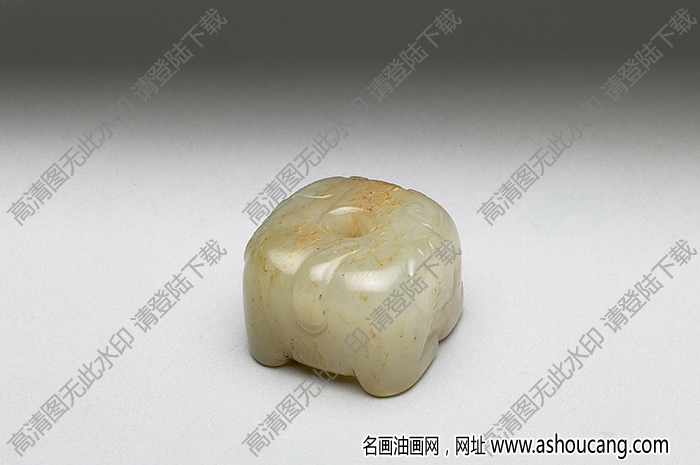 宋代 玉虎紋佩 高清大圖下載
