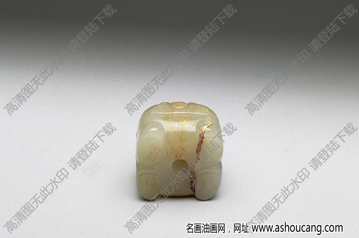 宋代 玉虎紋佩 高清大圖下載