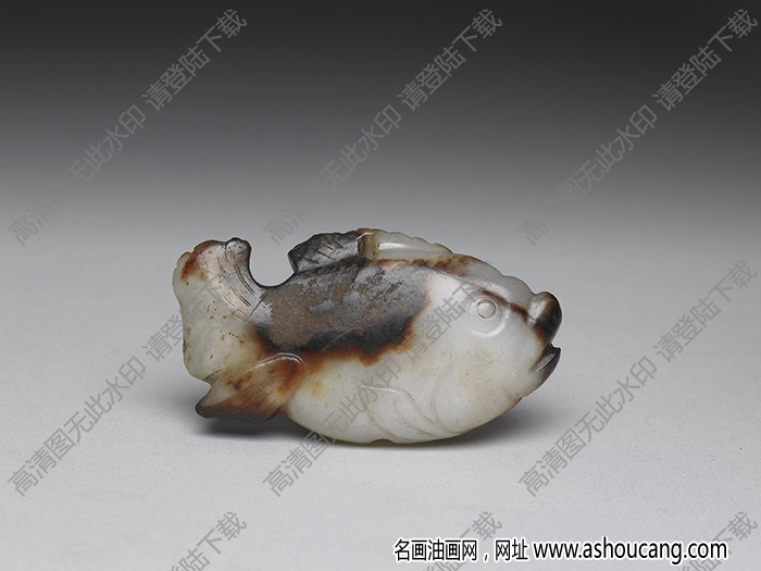 元代 玉魚 高清大圖下載