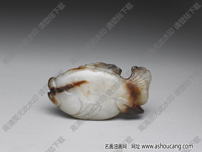 元代 玉魚 高清大圖下載