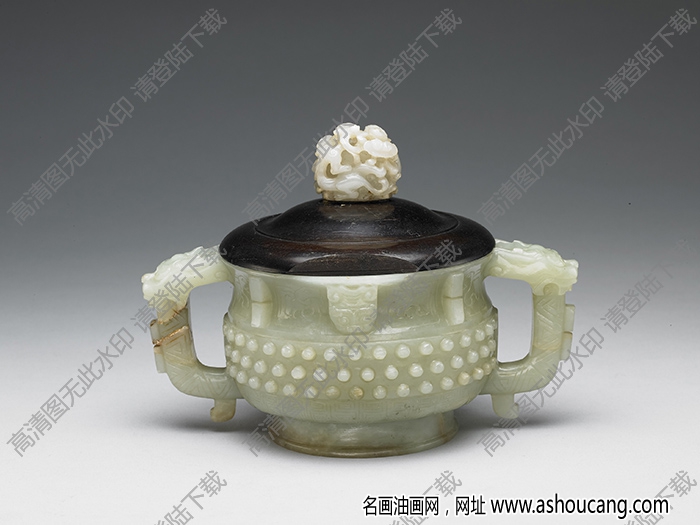 明代 青玉爐 高清大圖下載