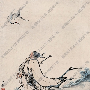 陳少梅國(guó)畫作品 添籌圖 高清下載