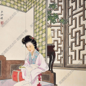 王叔暉國(guó)畫 仕女18 高清大圖下載