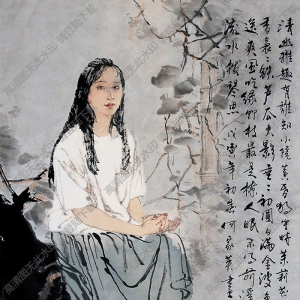 何家英國(guó)畫作品 相思 高清下載