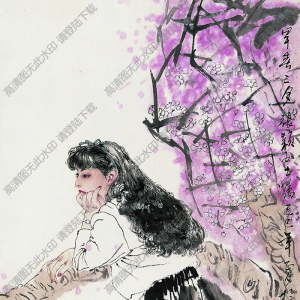 何家英國(guó)畫作品 早春二月 高清下載