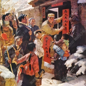 王沂東油畫_沂蒙新春_高清大圖下載
