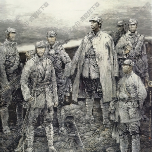 王玉璽作品_左權將軍在太行_高清大圖下載