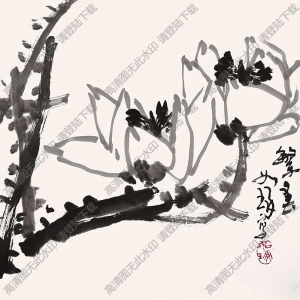 崔如琢國(guó)畫 花卉 高清大圖下載