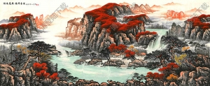 國(guó)畫(huà)名作_鴻運(yùn)高照、福澤長(zhǎng)流_高清大圖下載
