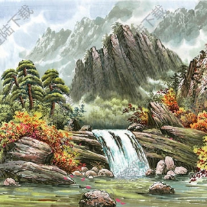 國(guó)畫(huà)名作_惠風(fēng)和暢、春和景明_高清大圖下載