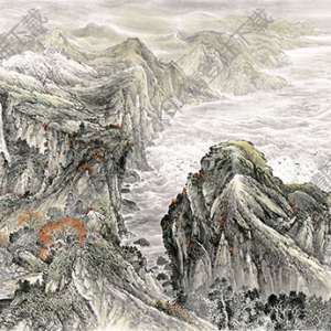 國(guó)畫(huà)名作_江山如畫(huà)_氣象萬(wàn)千_高清大圖下載