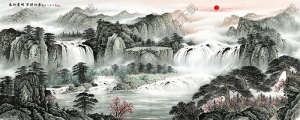 國(guó)畫(huà)名作_萬(wàn)財(cái)歸宗_高清大圖下載