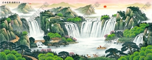 國畫名作_左右逢源、福祿自來_高清大圖下載
