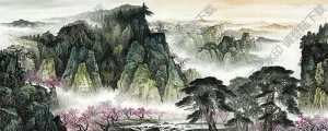國(guó)畫名作_穩(wěn)若泰山_高清大圖下載