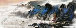 國(guó)畫名作_長(zhǎng)江萬里圖_高清大圖下載