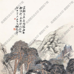 吳滔作品 山水畫(huà)12 高清大圖下載