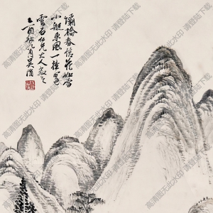吳滔作品 山水畫(huà)15 高清大圖下載