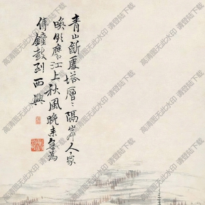 吳滔作品 山水畫(huà)22 高清大圖下載