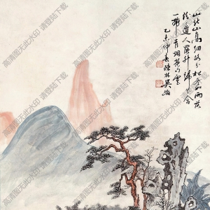 吳滔作品 山水畫(huà)23 高清大圖下載