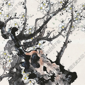 宗其香國(guó)畫 白梅 (2) 高清大圖下載