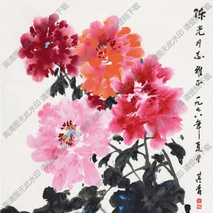 宗其香國(guó)畫(huà) 牡丹 (3) 高清大圖下載