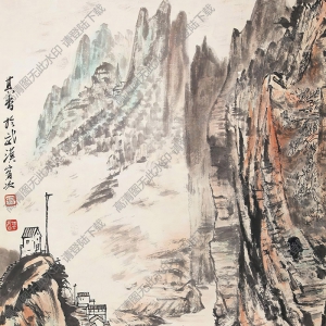 宗其香國(guó)畫(huà) 山水 (2) 高清大圖下載