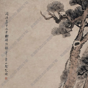 包棟國(guó)畫_關(guān)公_高清大圖下載