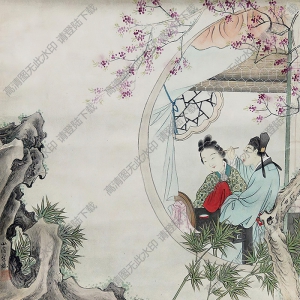 包棟國(guó)畫_裹妝圖_高清大圖下載