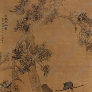 包棟國(guó)畫_忽然見(jiàn)喜圖_高清大圖下載