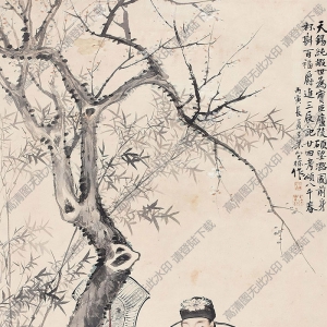 包棟國畫_人物 (2)_高清大圖下載