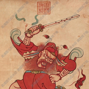 包棟國畫_鐘馗圖2_高清大圖下載