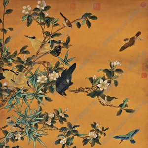邊景昭國(guó)畫(huà) 花鳥(niǎo) (2) 高清大圖下載