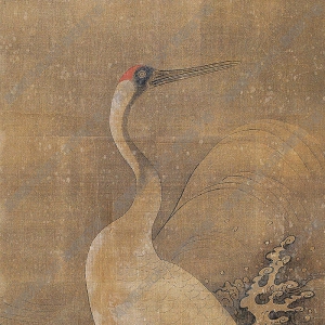 戴進(jìn)國畫 鶴壽千年 高清大圖下載