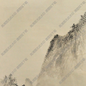 戴進(jìn)國畫 積翠圖 高清大圖下載