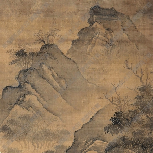 戴進(jìn)國(guó)畫 清泉濯足圖 高清大圖下載