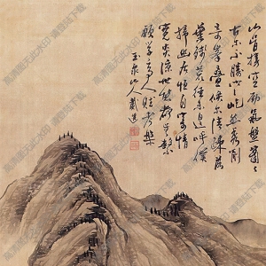 戴進(jìn)國(guó)畫 山水畫 (3) 高清大圖下載
