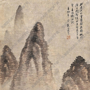 戴進(jìn)國(guó)畫 山水畫 (4) 高清大圖下載