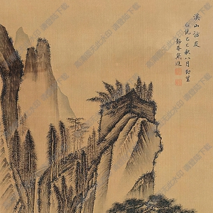 戴進(jìn)國(guó)畫 山水畫 (5) 高清大圖下載