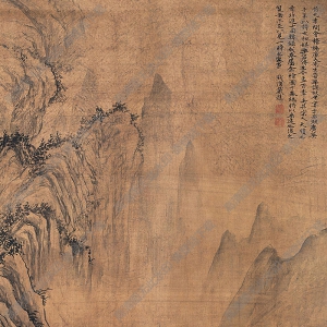 戴進(jìn)國(guó)畫 山水畫 (8) 高清大圖下載
