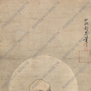 戴進(jìn)國(guó)畫 文殊菩薩 高清大圖下載