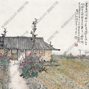 孫雪泥國(guó)畫(huà) 山水 高清大圖下載