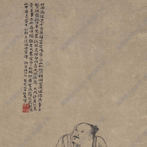 蔡嘉國畫 墨筆人物 高清大圖下載