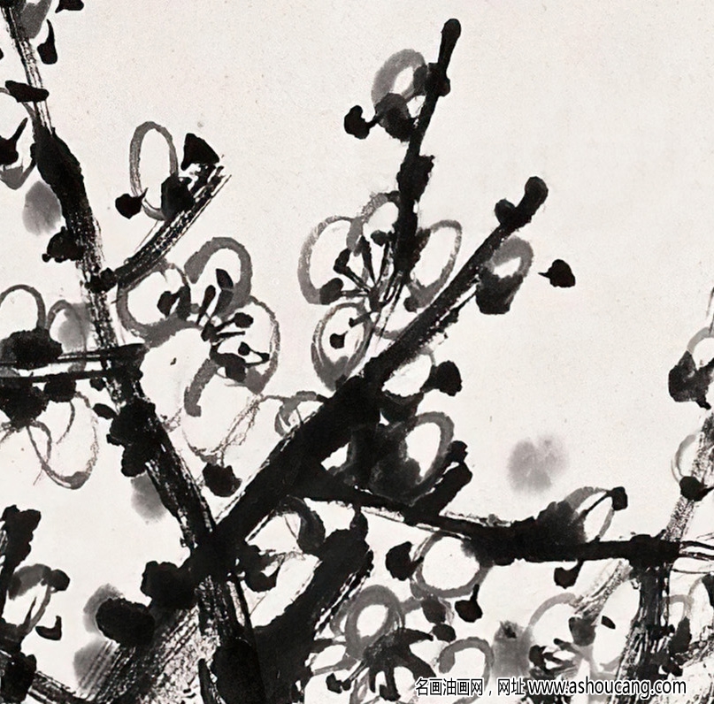 關(guān)山月國(guó)畫(huà)作品 幽香鐵骨系梅魂 高清下載