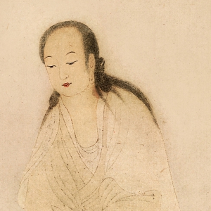 明 丁云鵬《觀音》國(guó)畫高清大圖下載