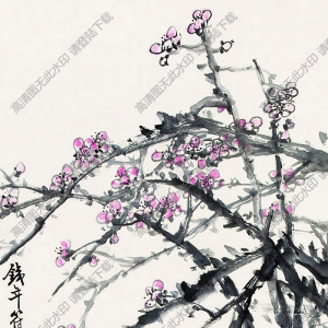 符鑄國(guó)畫(huà) 梅花 (1) 高清大圖下載