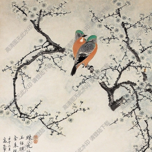 高野侯國(guó)畫(huà) 花鳥(niǎo) 高清大圖下載
