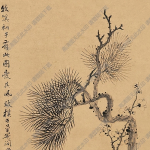 方薰國(guó)畫 三清圖 高清大圖下載