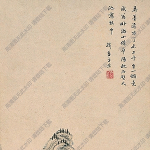 方薰國(guó)畫(huà) 山水 高清大圖下載