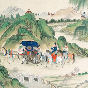 焦秉貞國畫 人物故事 高清大圖下載