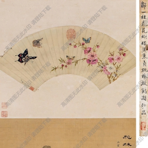 焦秉貞國畫 山水 花卉雙挖 高清大圖下載